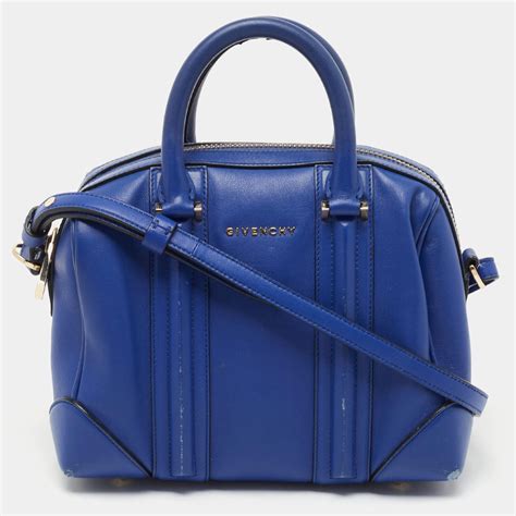 givenchy blue satchel